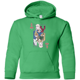 Sweatshirts Irish Green / YS Queen of Dragons Youth Hoodie