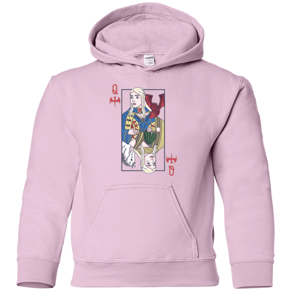 Sweatshirts Light Pink / YS Queen of Dragons Youth Hoodie