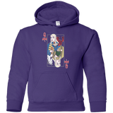 Sweatshirts Purple / YS Queen of Dragons Youth Hoodie