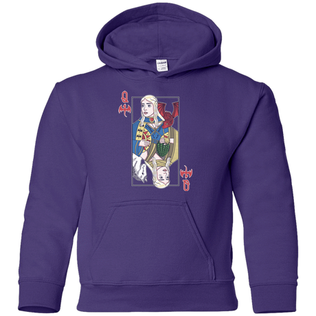 Sweatshirts Purple / YS Queen of Dragons Youth Hoodie