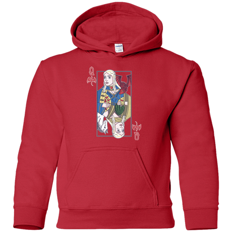 Sweatshirts Red / YS Queen of Dragons Youth Hoodie