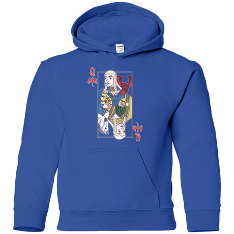 Sweatshirts Royal / YS Queen of Dragons Youth Hoodie