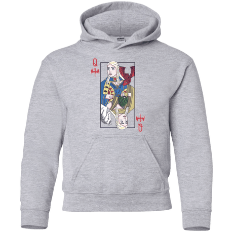Sweatshirts Sport Grey / YS Queen of Dragons Youth Hoodie