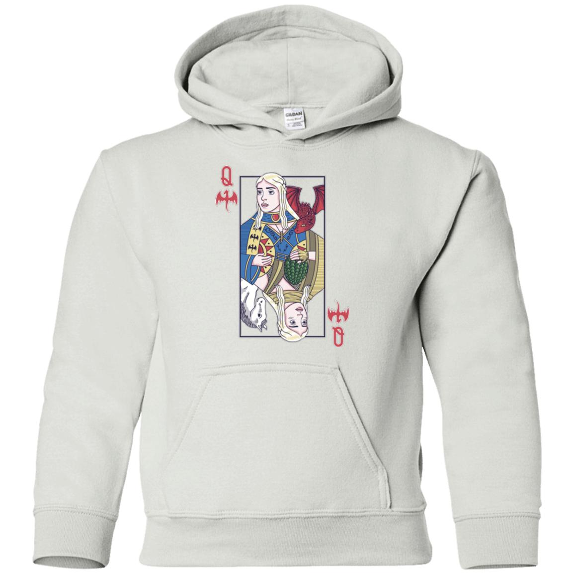 Sweatshirts White / YS Queen of Dragons Youth Hoodie