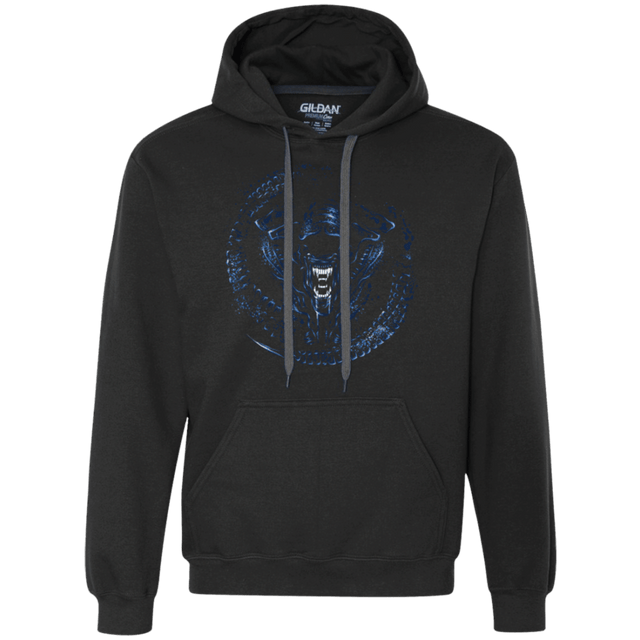 Sweatshirts Black / Small Queen Template Premium Fleece Hoodie