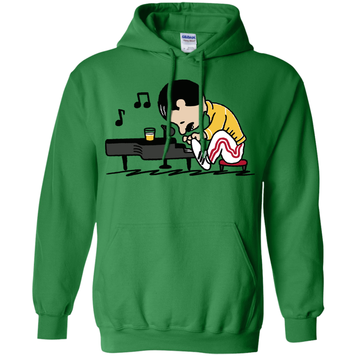 Sweatshirts Irish Green / S Queenuts Pullover Hoodie