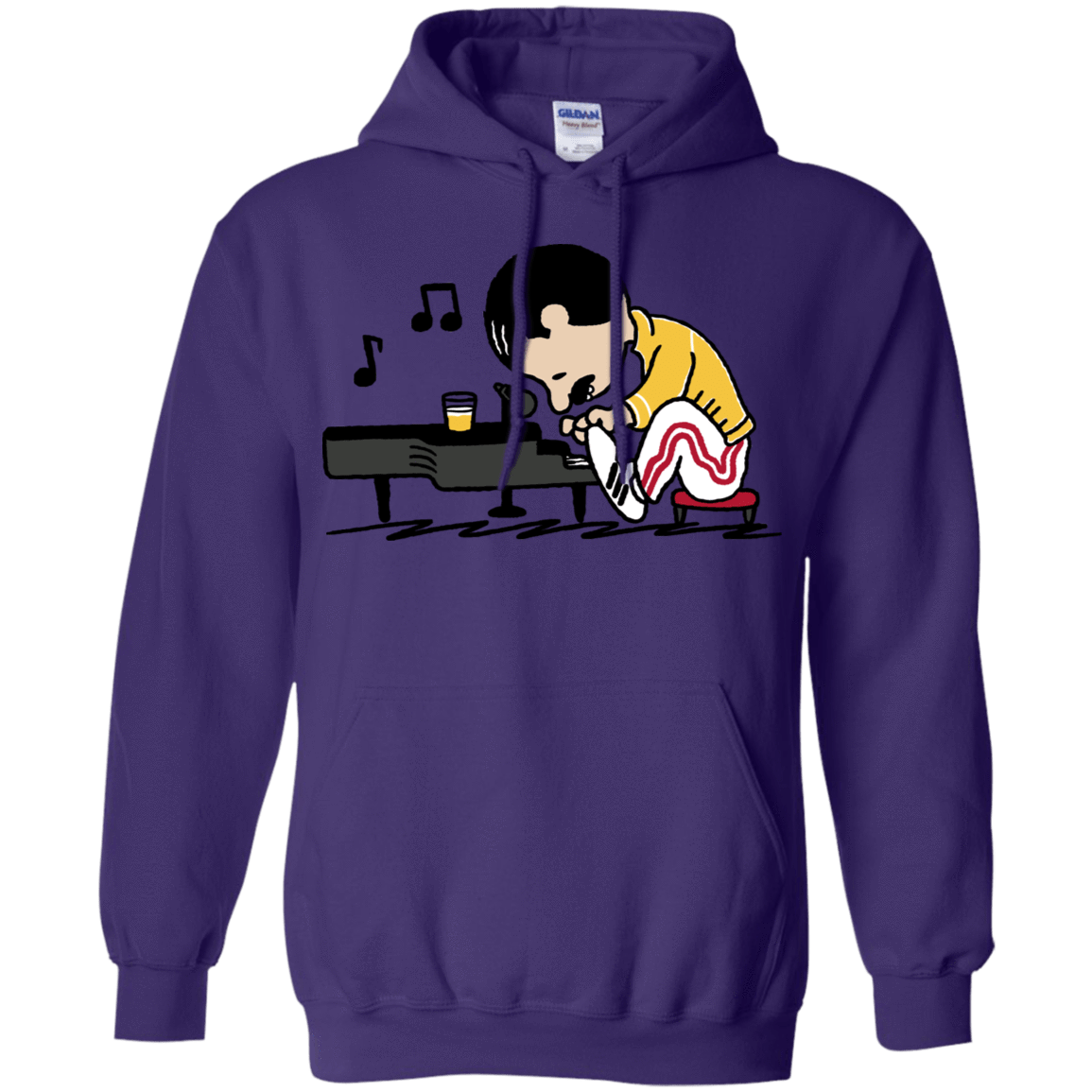 Sweatshirts Purple / S Queenuts Pullover Hoodie