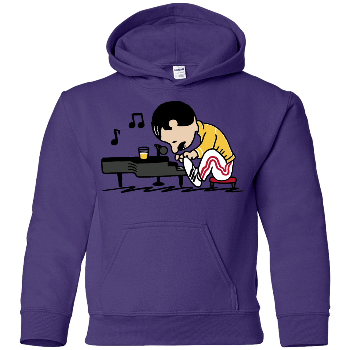 Sweatshirts Purple / YS Queenuts Youth Hoodie