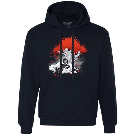 Sweatshirts Navy / S Quiet Winter Premium Fleece Hoodie