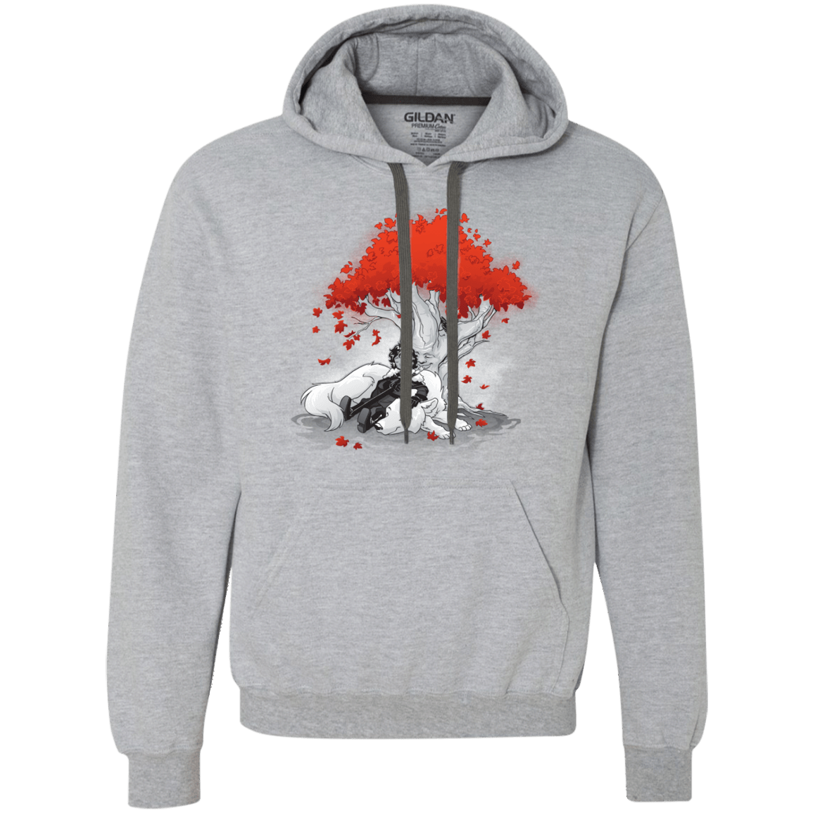 Quiet Winter Premium Fleece Hoodie