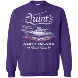 Sweatshirts Purple / Small Quints Boat Tours Crewneck Sweatshirt