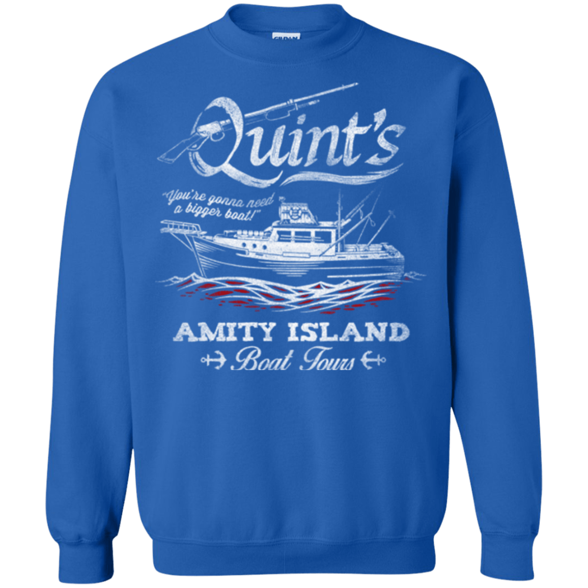 Sweatshirts Royal / Small Quints Boat Tours Crewneck Sweatshirt