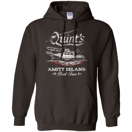 Sweatshirts Dark Chocolate / Small Quints Boat Tours Pullover Hoodie