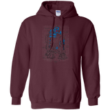 Sweatshirts Maroon / S R2D2 Plan Pullover Hoodie