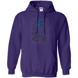 Sweatshirts Purple / S R2D2 Plan Pullover Hoodie