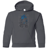 Sweatshirts Charcoal / YS R2D2 Plan Youth Hoodie