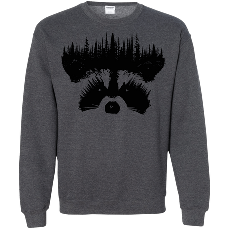 Sweatshirts Dark Heather / S Raccoon Eyes Crewneck Sweatshirt