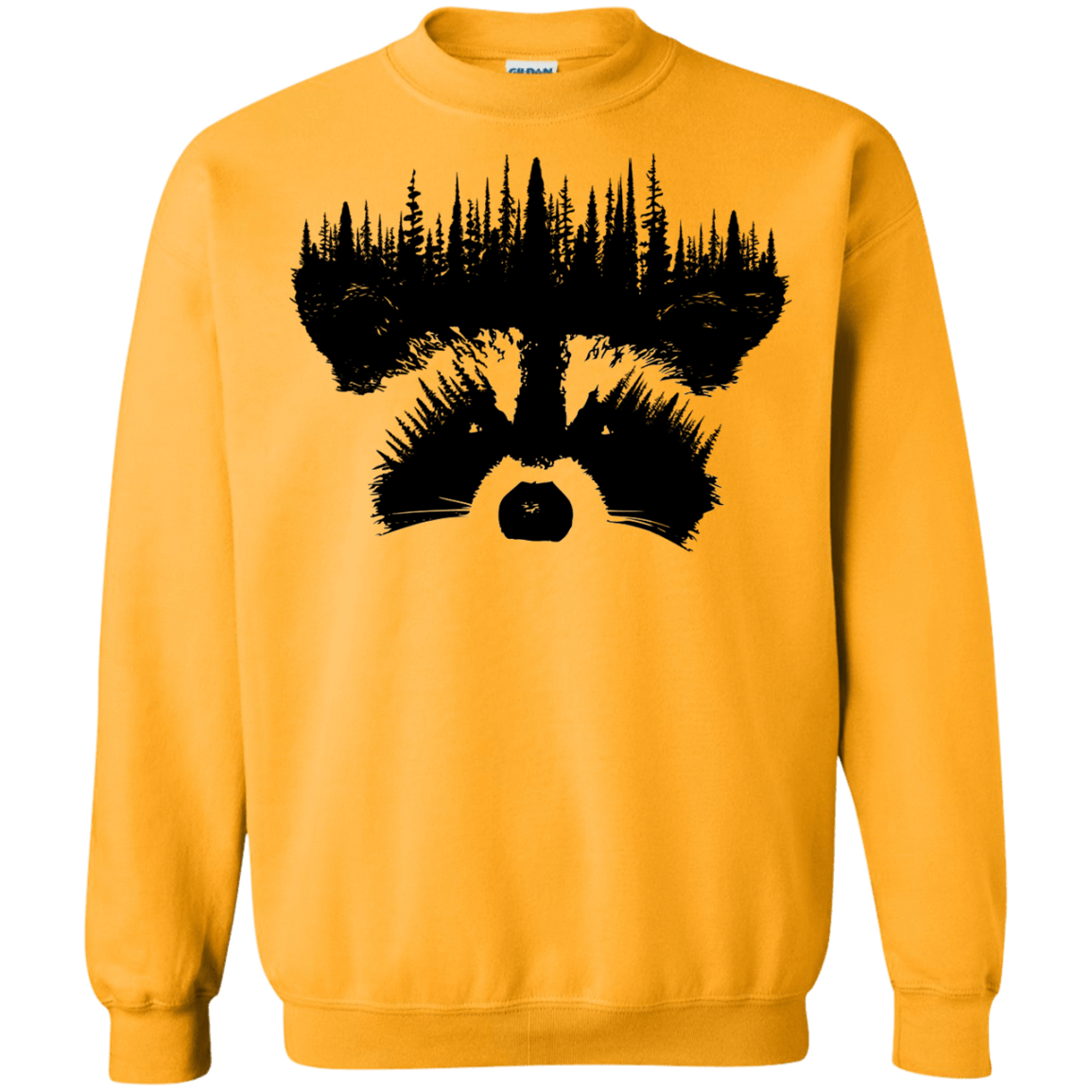 Sweatshirts Gold / S Raccoon Eyes Crewneck Sweatshirt