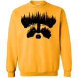 Sweatshirts Gold / S Raccoon Eyes Crewneck Sweatshirt