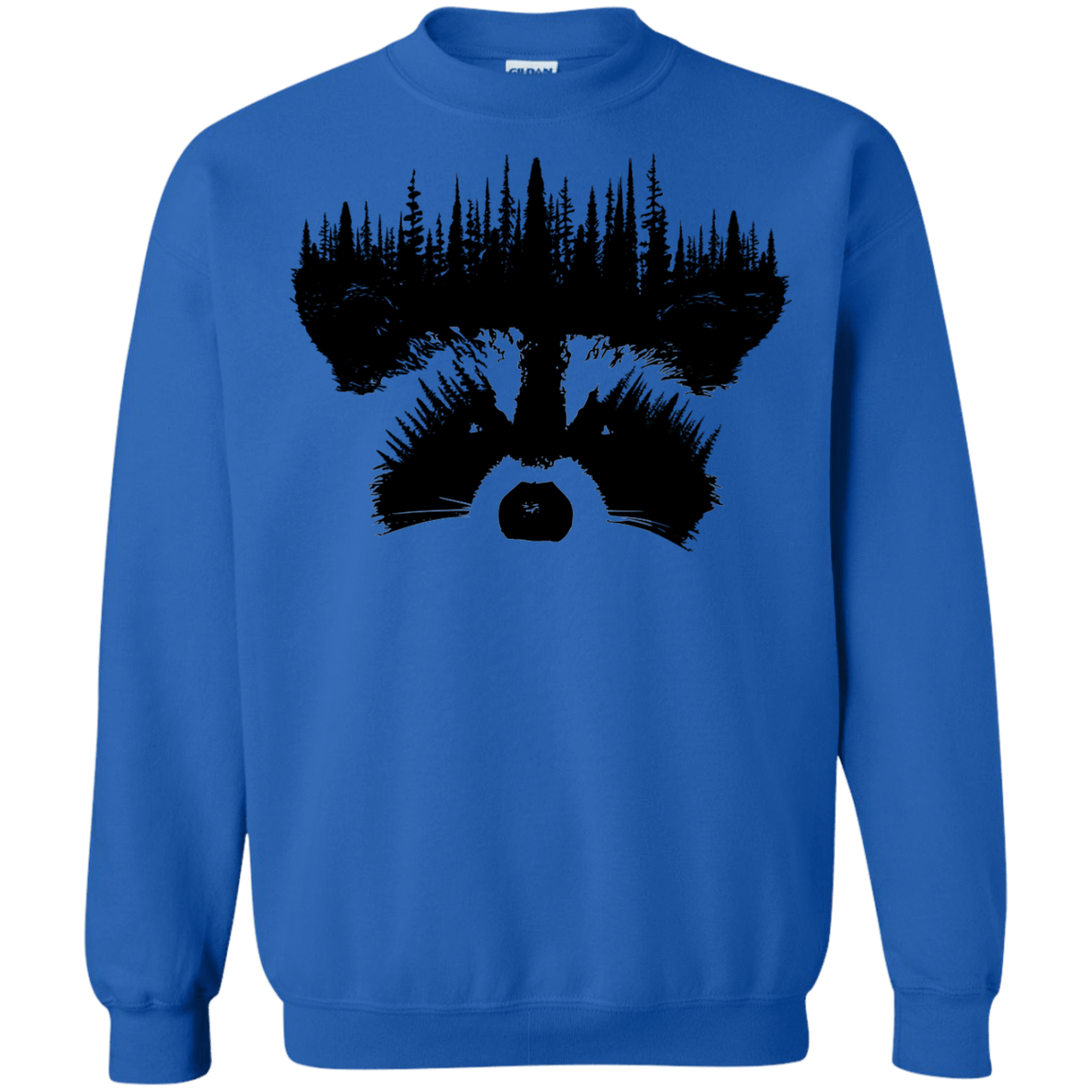 Sweatshirts Royal / S Raccoon Eyes Crewneck Sweatshirt