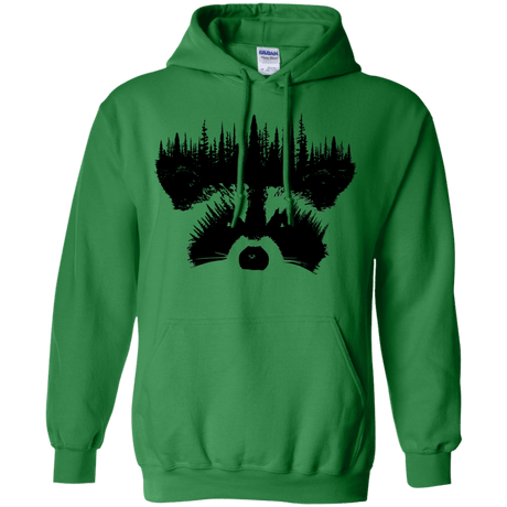 Sweatshirts Irish Green / S Raccoon Eyes Pullover Hoodie