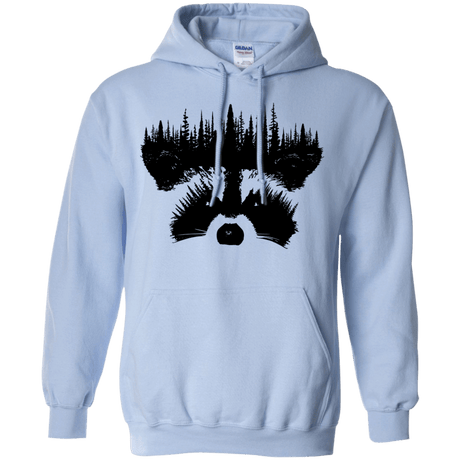 Sweatshirts Light Blue / S Raccoon Eyes Pullover Hoodie