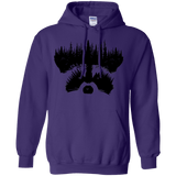 Sweatshirts Purple / S Raccoon Eyes Pullover Hoodie