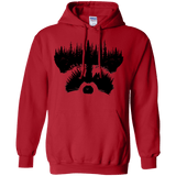 Sweatshirts Red / S Raccoon Eyes Pullover Hoodie
