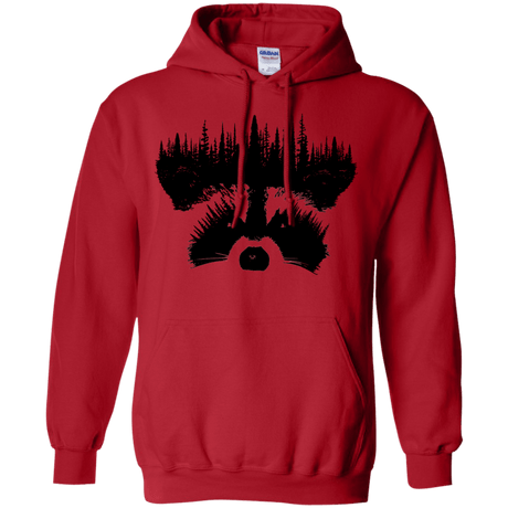 Sweatshirts Red / S Raccoon Eyes Pullover Hoodie