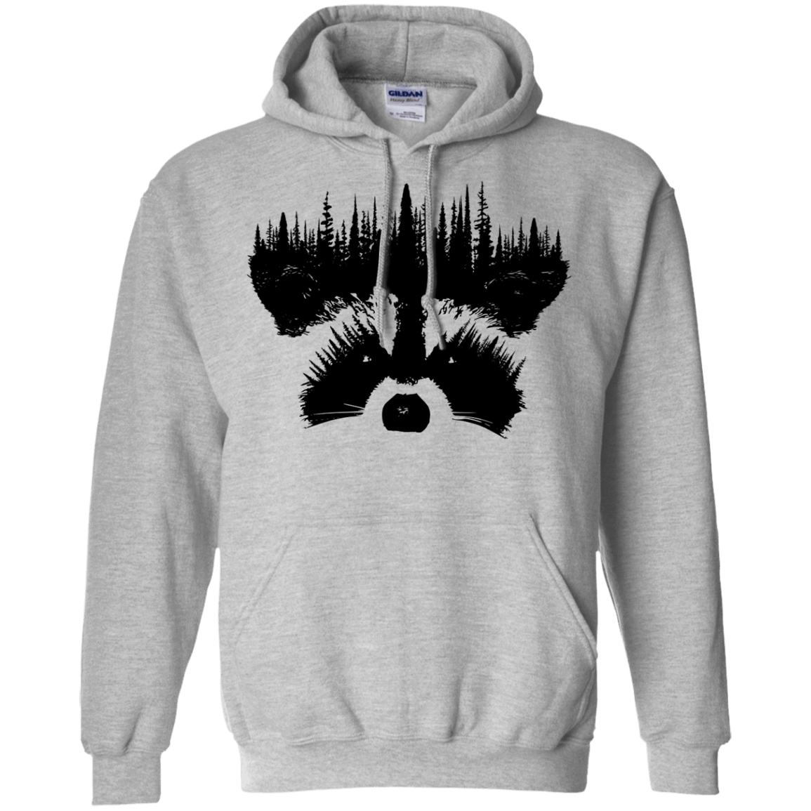 Sweatshirts Sport Grey / S Raccoon Eyes Pullover Hoodie