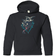 Sweatshirts Black / YS Rad Devil Cat Youth Hoodie