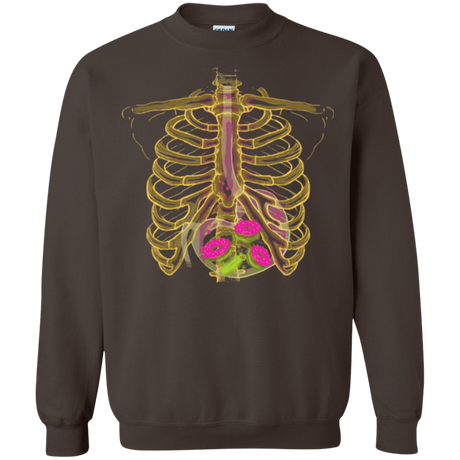 Sweatshirts Dark Chocolate / Small Radioactive Donuts Crewneck Sweatshirt
