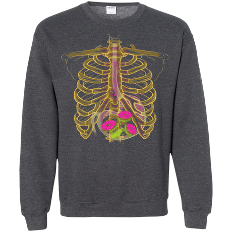 Sweatshirts Dark Heather / Small Radioactive Donuts Crewneck Sweatshirt