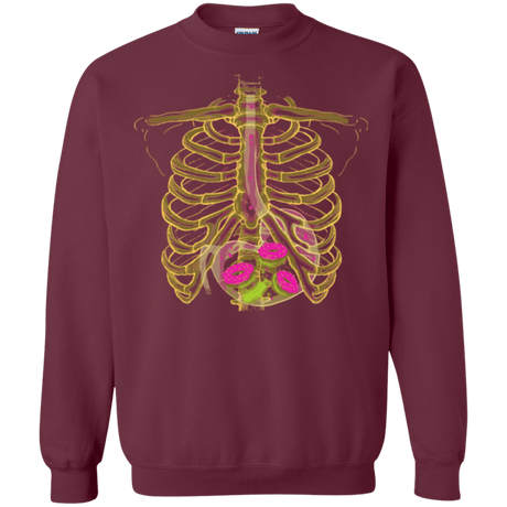 Sweatshirts Maroon / Small Radioactive Donuts Crewneck Sweatshirt