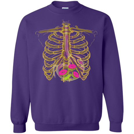 Sweatshirts Purple / Small Radioactive Donuts Crewneck Sweatshirt