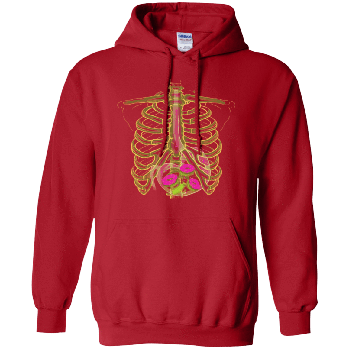 Sweatshirts Red / Small Radioactive Donuts Pullover Hoodie