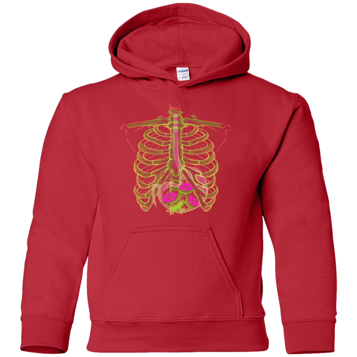 Sweatshirts Red / YS Radioactive Donuts Youth Hoodie