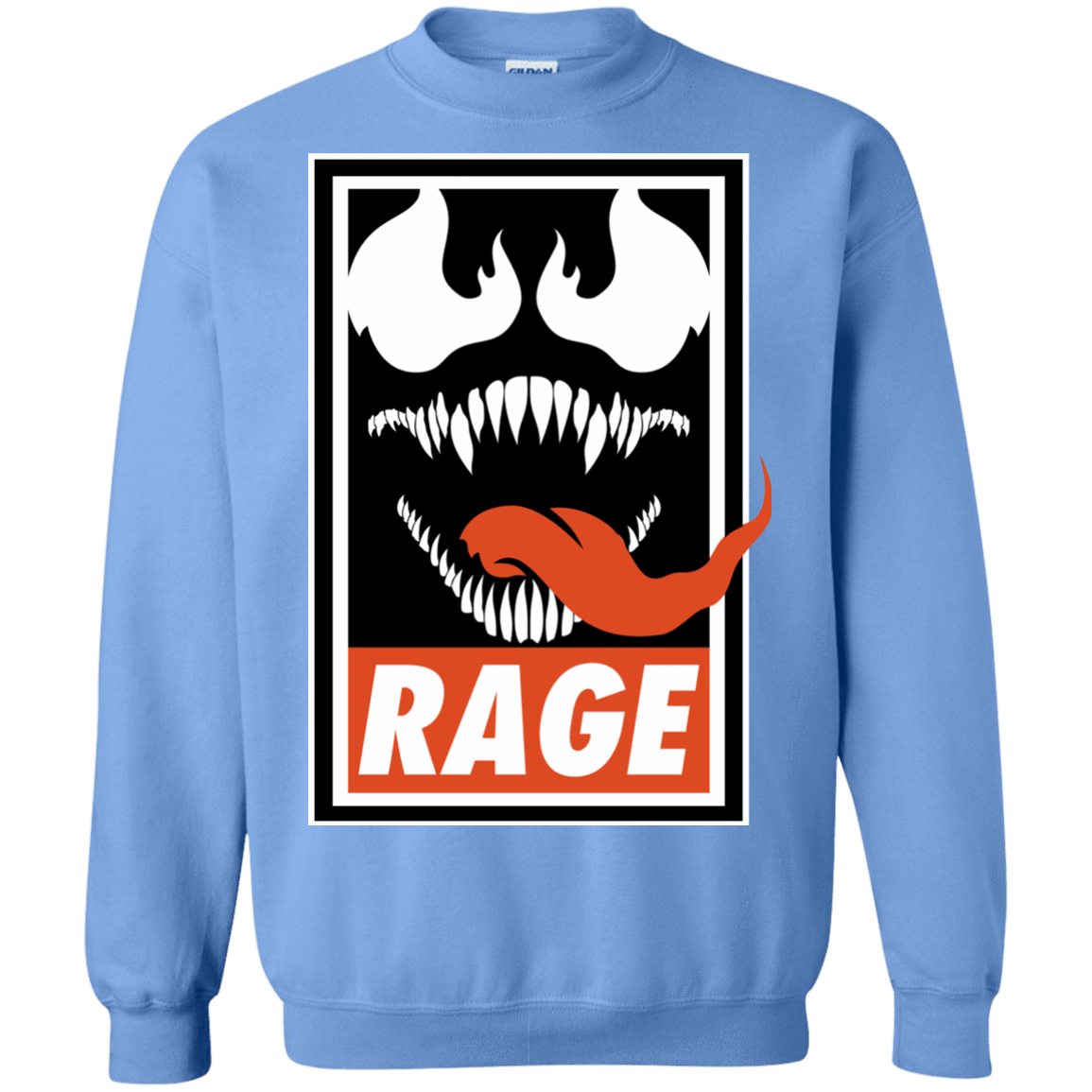 Sweatshirts Carolina Blue / Small Rage Crewneck Sweatshirt