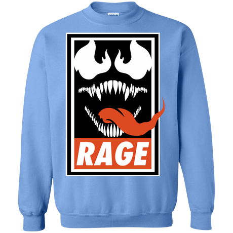 Sweatshirts Carolina Blue / Small Rage Crewneck Sweatshirt