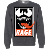 Sweatshirts Dark Heather / Small Rage Crewneck Sweatshirt