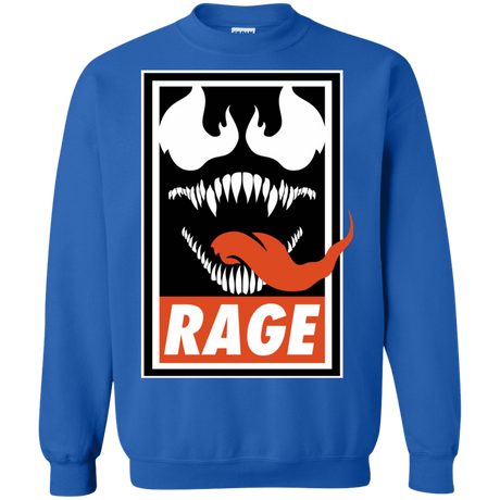 Sweatshirts Royal / Small Rage Crewneck Sweatshirt