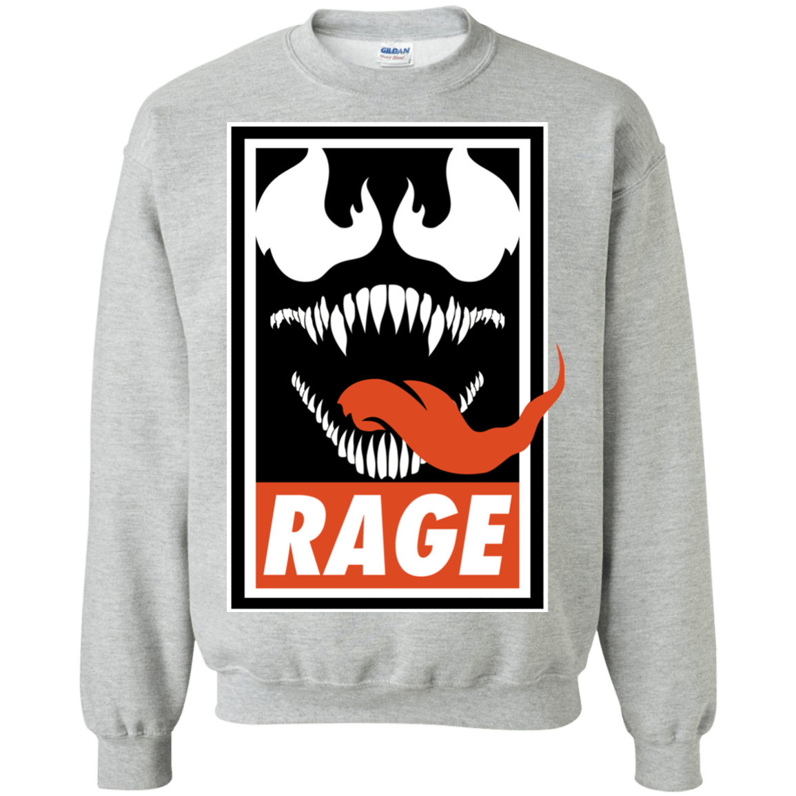 Sweatshirts Sport Grey / Small Rage Crewneck Sweatshirt