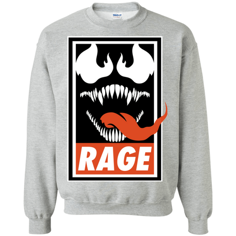 Sweatshirts Sport Grey / Small Rage Crewneck Sweatshirt