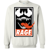 Sweatshirts White / Small Rage Crewneck Sweatshirt