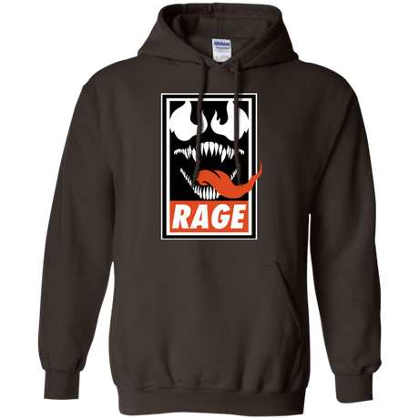 Sweatshirts Dark Chocolate / Small Rage Pullover Hoodie