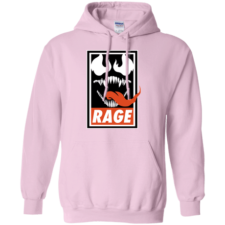 Sweatshirts Light Pink / Small Rage Pullover Hoodie