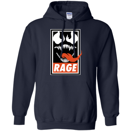 Sweatshirts Navy / Small Rage Pullover Hoodie