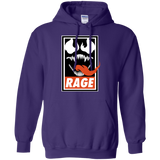 Sweatshirts Purple / Small Rage Pullover Hoodie