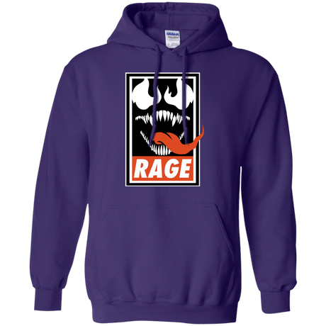 Sweatshirts Purple / Small Rage Pullover Hoodie