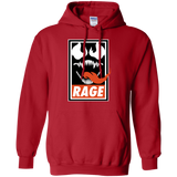 Sweatshirts Red / Small Rage Pullover Hoodie